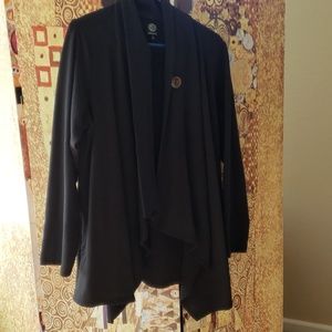 Bobeau women's 1x black sweater